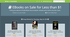 Desktop Screenshot of daily-free-ebooks.com